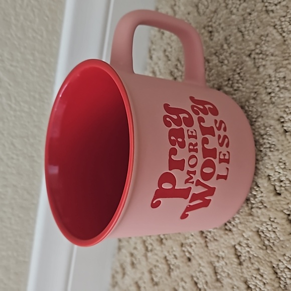 Pray more worry less mug - Picture 1 of 3